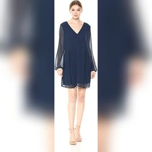 Bcbg navy dress